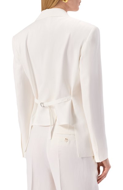 Жакет из вискозы и льна PINKO, арт. 104944/A2FA, фото 4