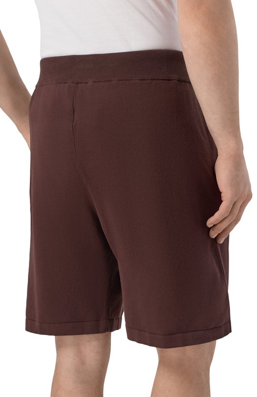 Хлопковые шорты Andrea Campagna M5426-8027 Коричневый  M5426-8027 Фото 4