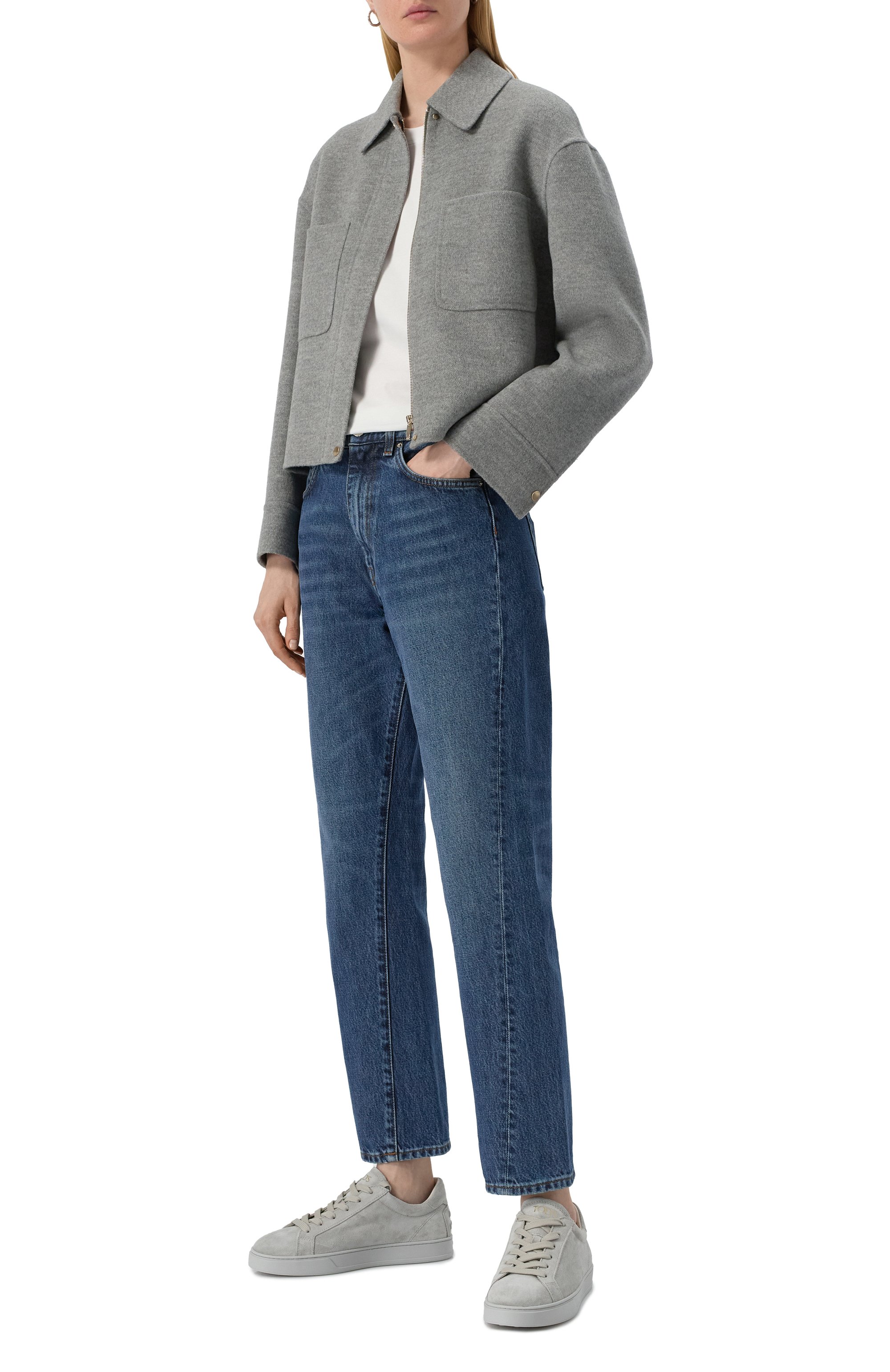 Замшевые кеды TOD’S, арт. XXW04L0HZ40/M8W, фото 2