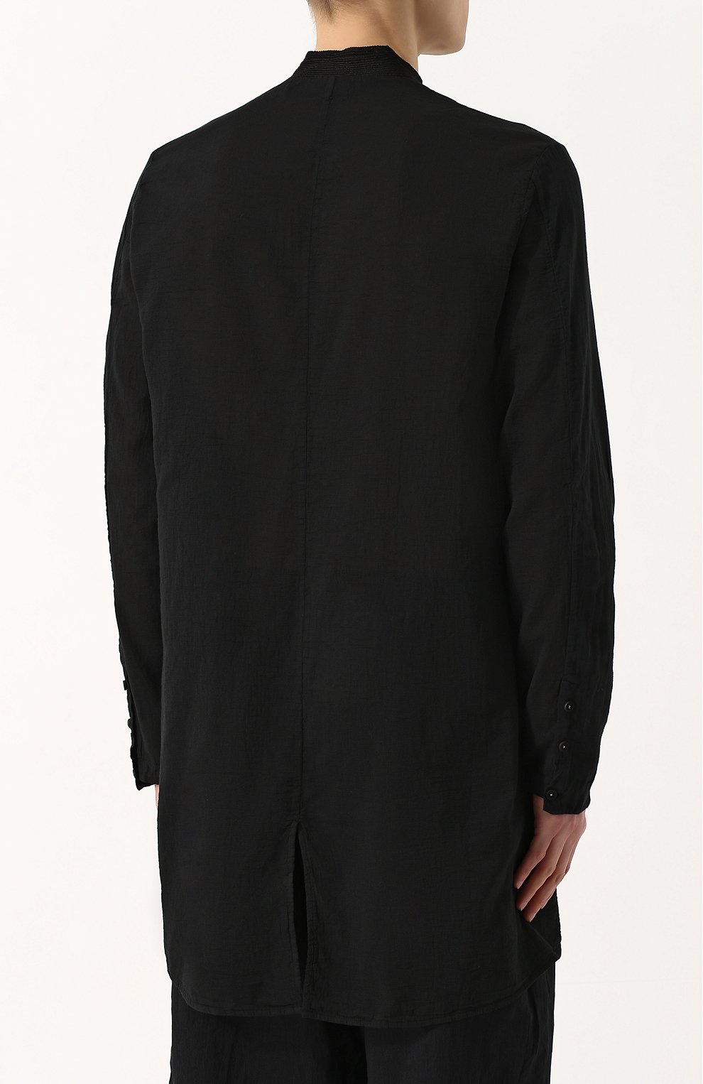 Удлиненная хлопковая рубашка TRANSIT, арт. CFUTREY342, фото 4