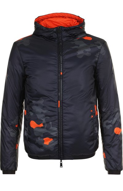 Двусторонний бомбер на молнии с капюшоном EMPORIO ARMANI, арт. 6Z1B97/1NUNZ, фото 1