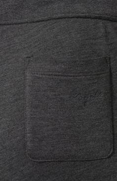 Брюки из смеси шерсти и шелка ZEGNA, арт. UU552/TR0R, фото 5