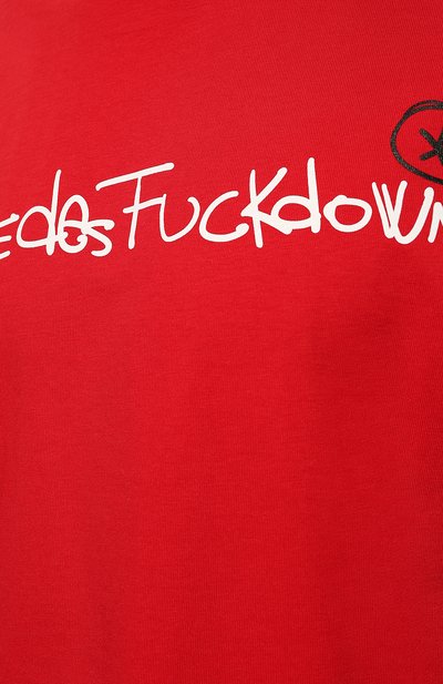 Хлопковая футболка COMME DES FUCKDOWN, арт. CDFU1624STMM, фото 5
