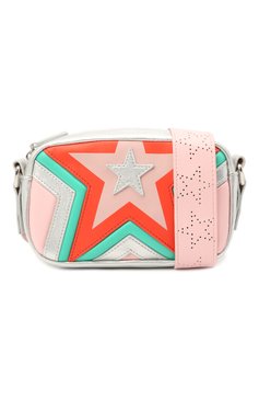 Детская сумка STELLA MCCARTNEY розового цвета, арт. 602673/SQD24 | Фото 4 (Материал: Экокожа; Региональные ограничения белый список (Axapta Mercury): RU; Материал сплава: Проставлено; Нос: Не проставлено)