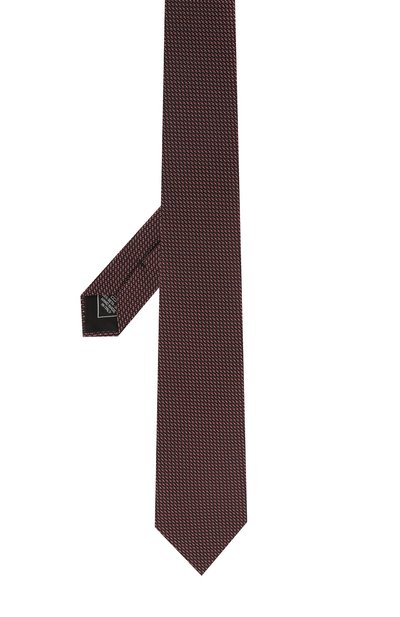 Шелковый галстук BRIONI бордового цвета по цене 26600 руб., арт. 062I00/0740I, фото 2 Шелковый галстук BRIONI, арт. 062I00/0740I, фото 2