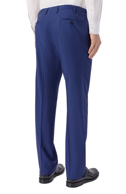 Шерстяной костюм Kiton UA81K0647G Синий  UA81K0647G Фото 5