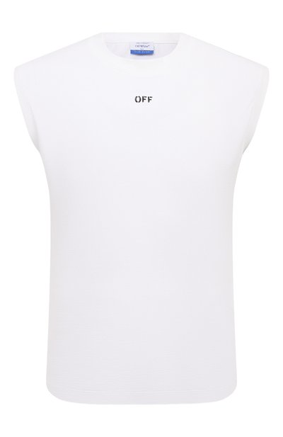 Мужская хлопковая майка OFF-WHITE, арт. 0MAC027C99JER001
