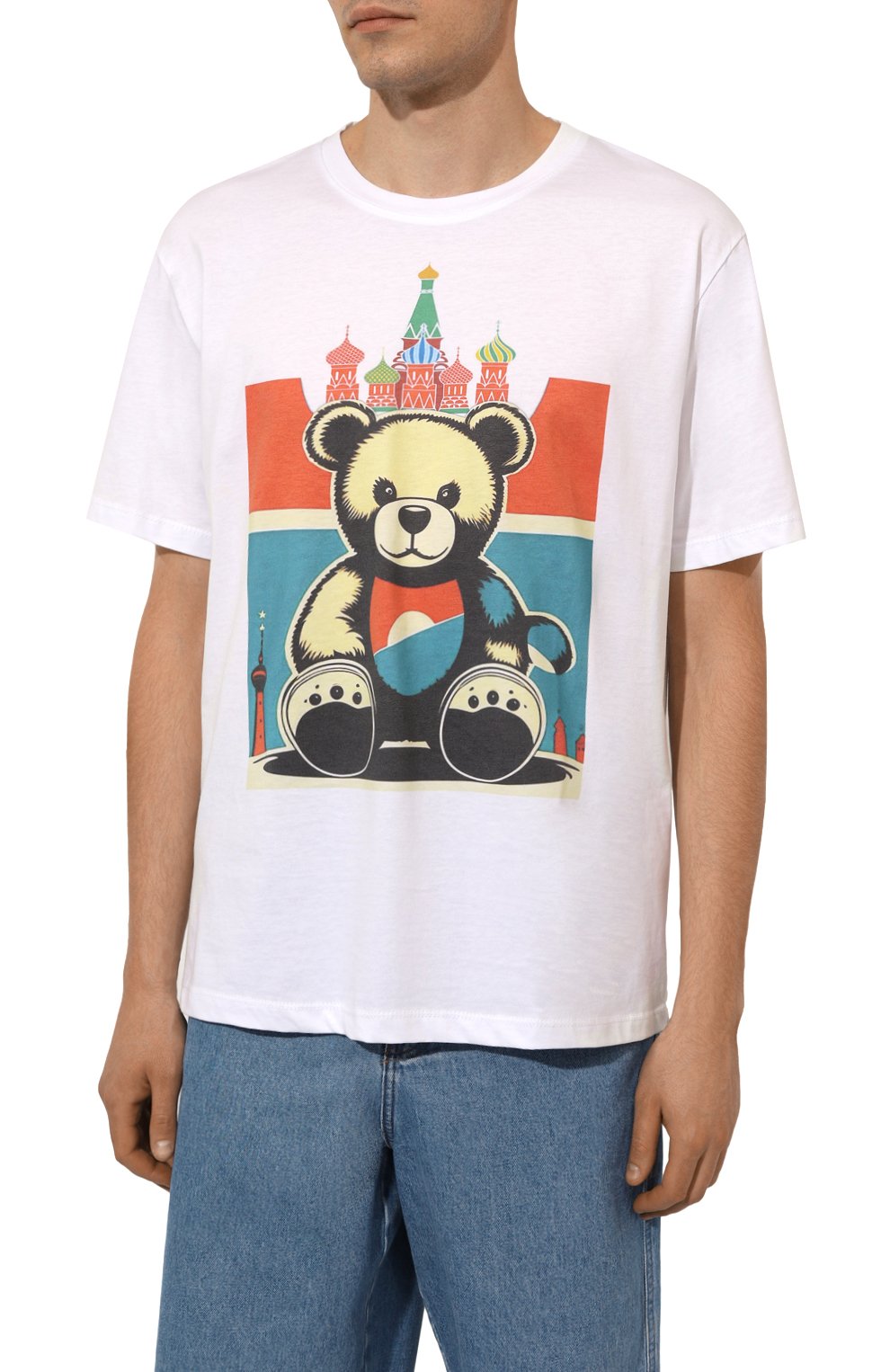 Хлопковая футболка BISIBIGLIO, арт. ART TED RUS, фото 3