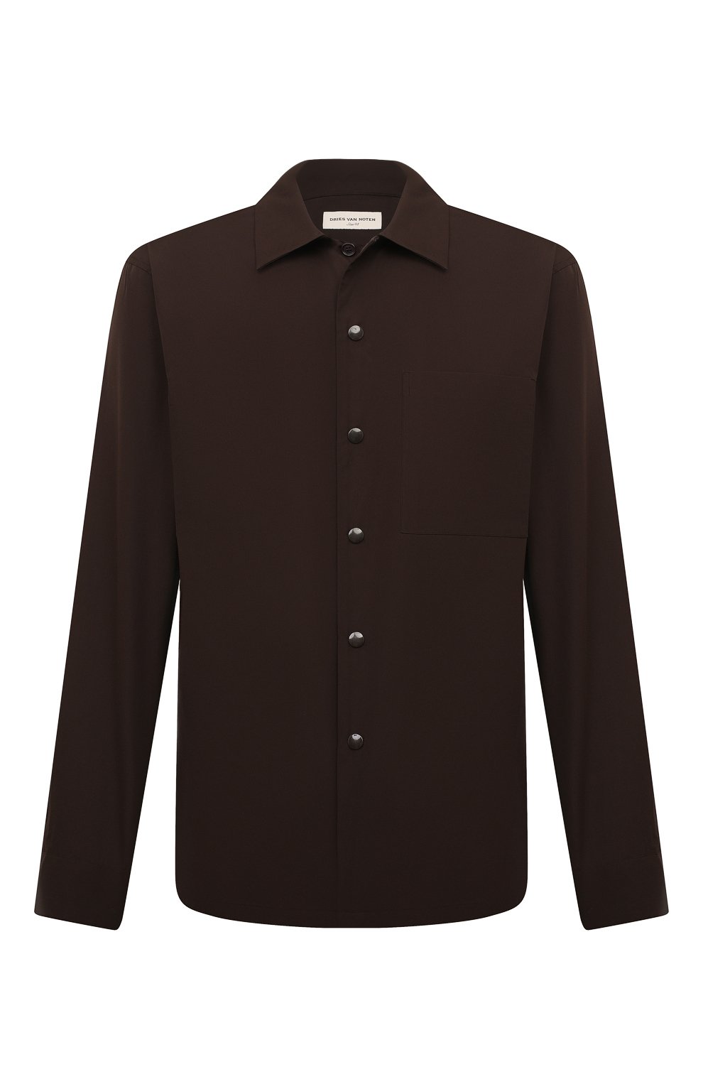 Хлопковая рубашка DRIES VAN NOTEN, арт. 242-020731-9244, фото 1
