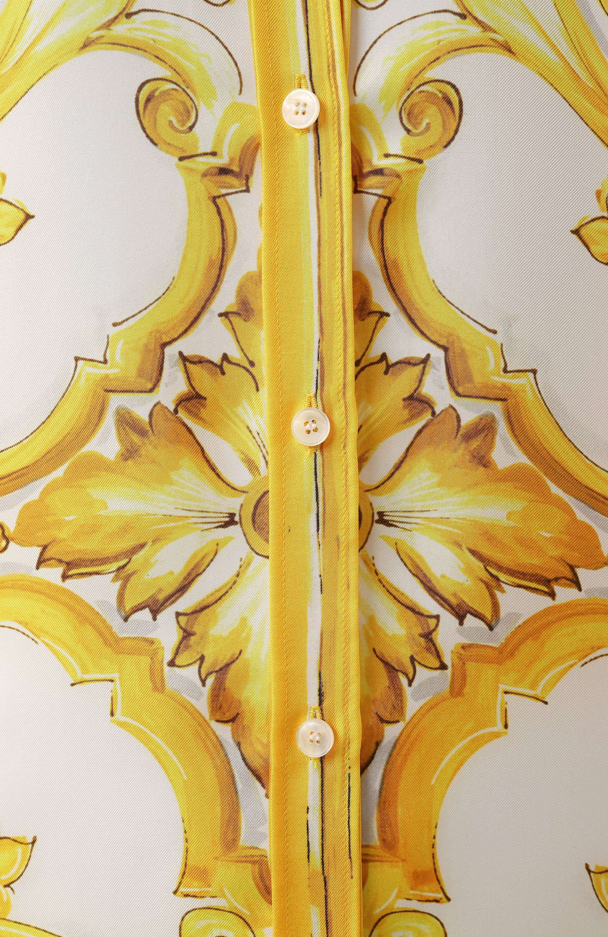 Шелковая блузка DOLCE & GABBANA, арт. F5J51T/HI1TK, фото 6