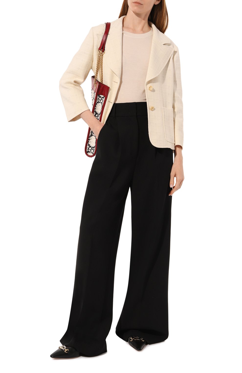 Кашемировый пуловер GUCCI, арт. 624291 XKBD6, фото 2