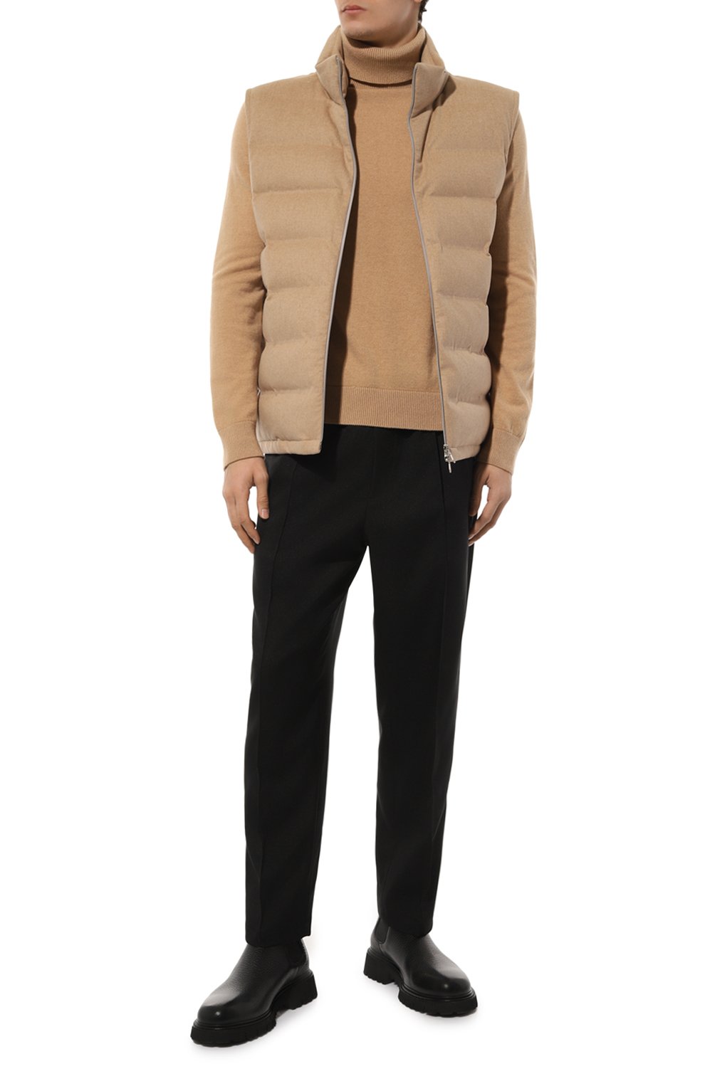 Пуховый жилет BRUNELLO CUCINELLI, арт. MM4631940, фото 2