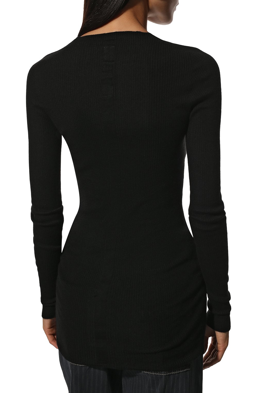 Кашемировый пуловер RICK OWENS, арт. RP02B6621/RIBWS, фото 4