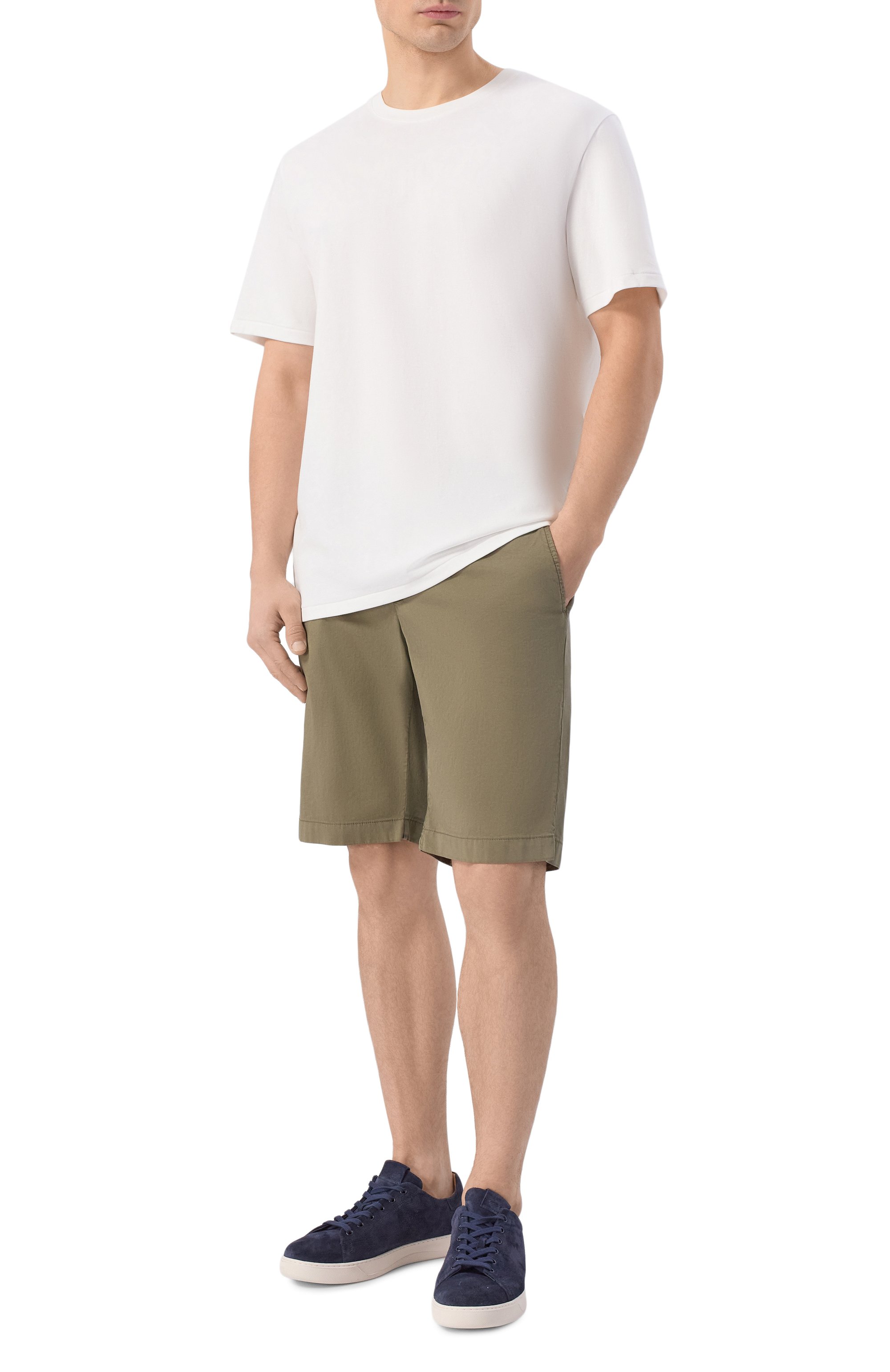 Шорты из хлопка и шелка BERWICH, арт. SH0RT SPIAGGIA-GD/DV0955X, фото 2