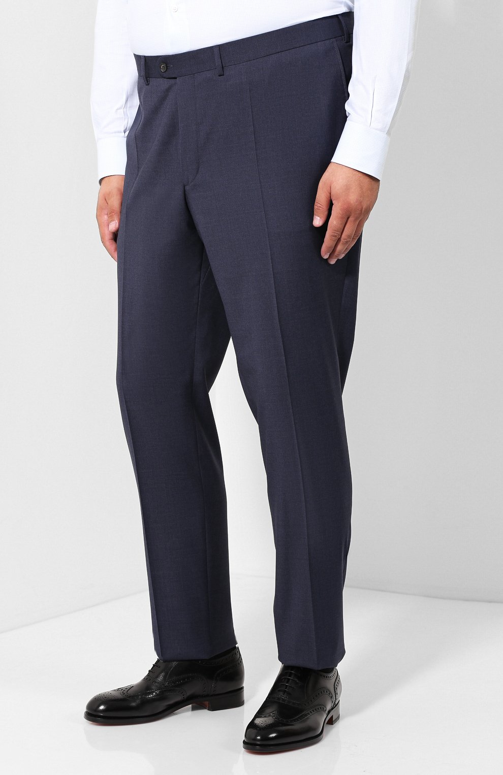 Шерстяной костюм с пиджаком на двух пуговицах EDUARD DRESSLER, арт. NR12/12022, фото 4