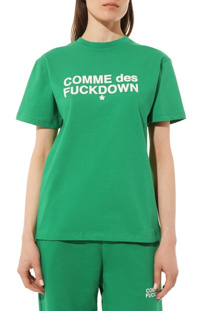 Хлопковая футболка COMME DES FUCKDOWN, арт. CDFD2098, фото 3