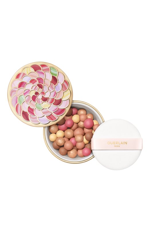 фото Пудра для лица в шариках meteorites perles, 04 янтарный (20g) guerlain