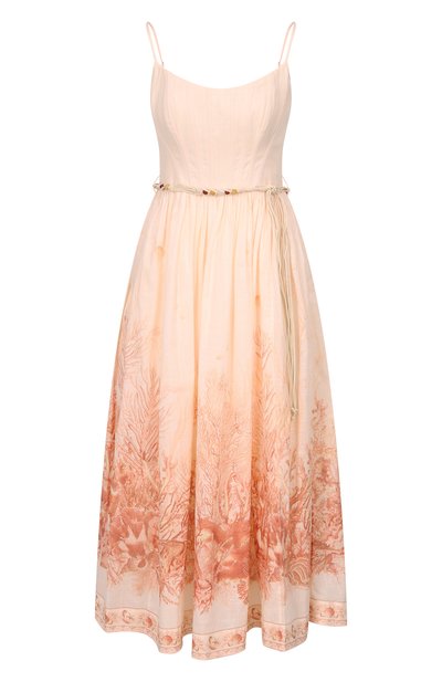 Женское хлопковое платье ZIMMERMANN, арт. 6881DRS262