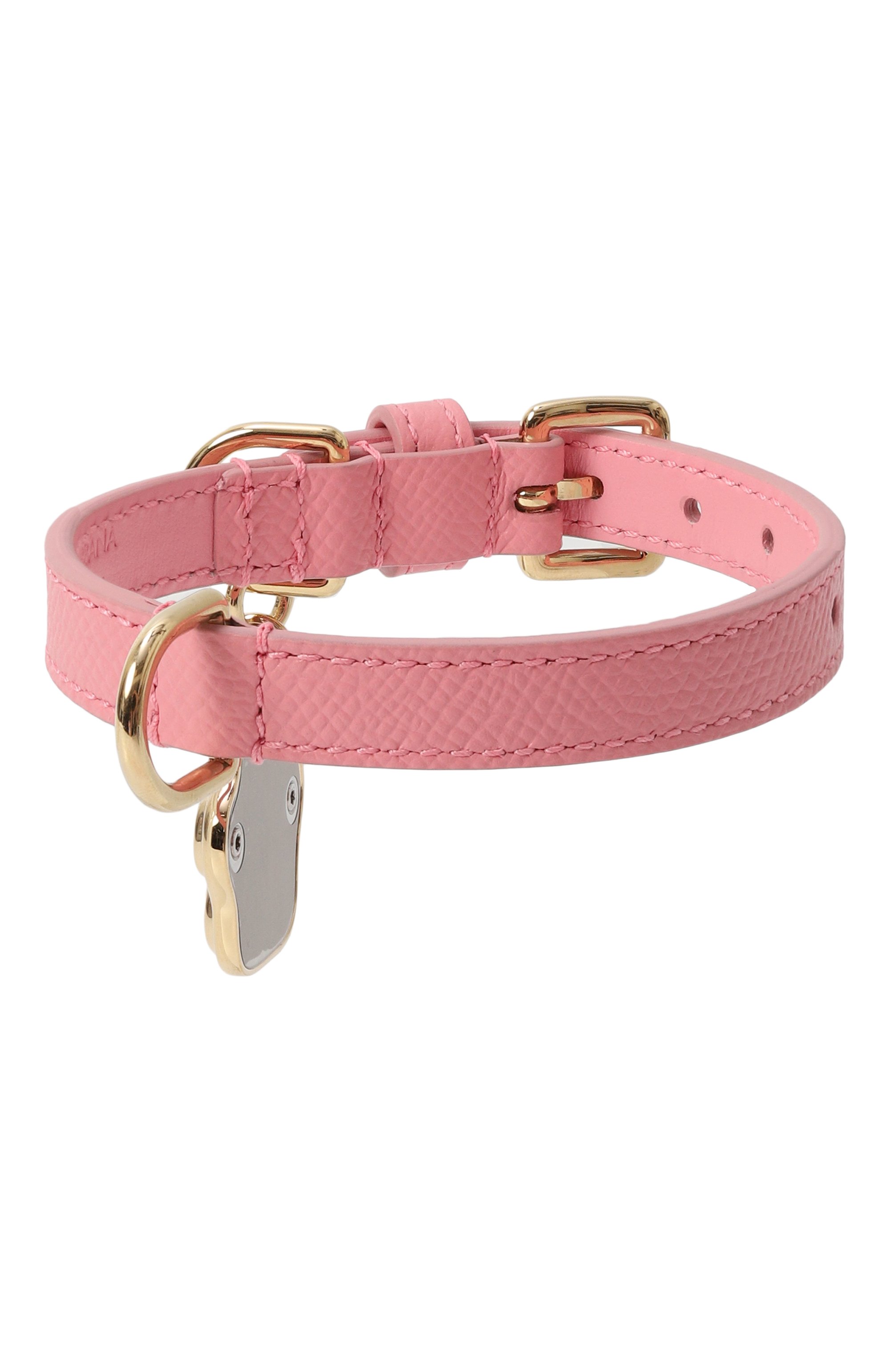 Ошейник для собак DOLCE & GABBANA розового цвета по цене 42100 руб., арт. BD0009/A6452, фото 2 Ошейник для собак DOLCE & GABBANA, арт. BD0009/A6452, фото 2