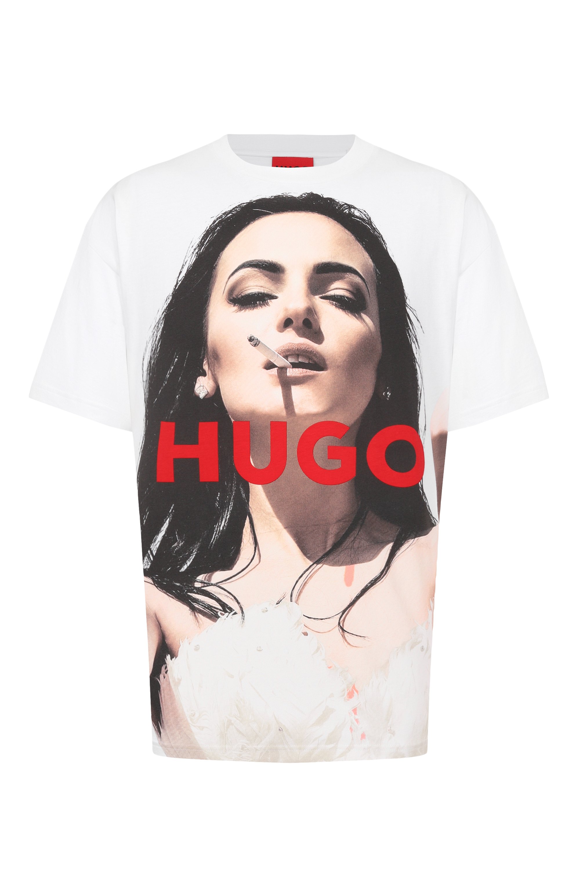 Хлопковая футболка HUGO, арт. 50535314, фото 1