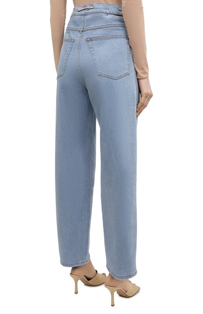Джинсы NANUSHKA голубого цвета по цене 45600 руб., арт. CHACE_LIGHT BLUE_DENIM, фото 4 Джинсы NANUSHKA, арт. CHACE_LIGHT BLUE_DENIM, фото 4