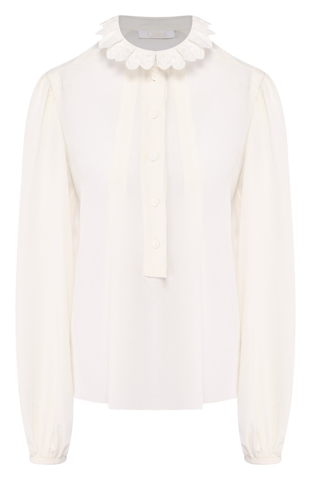 Шелковая блузка CHLOÉ, арт. CHC19WHT47004, фото 1