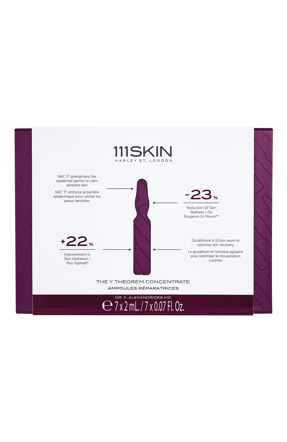 Восстанавливающий концентрат the y theorem (7x2ml) 111SKIN, арт. 5060280375293, фото 4