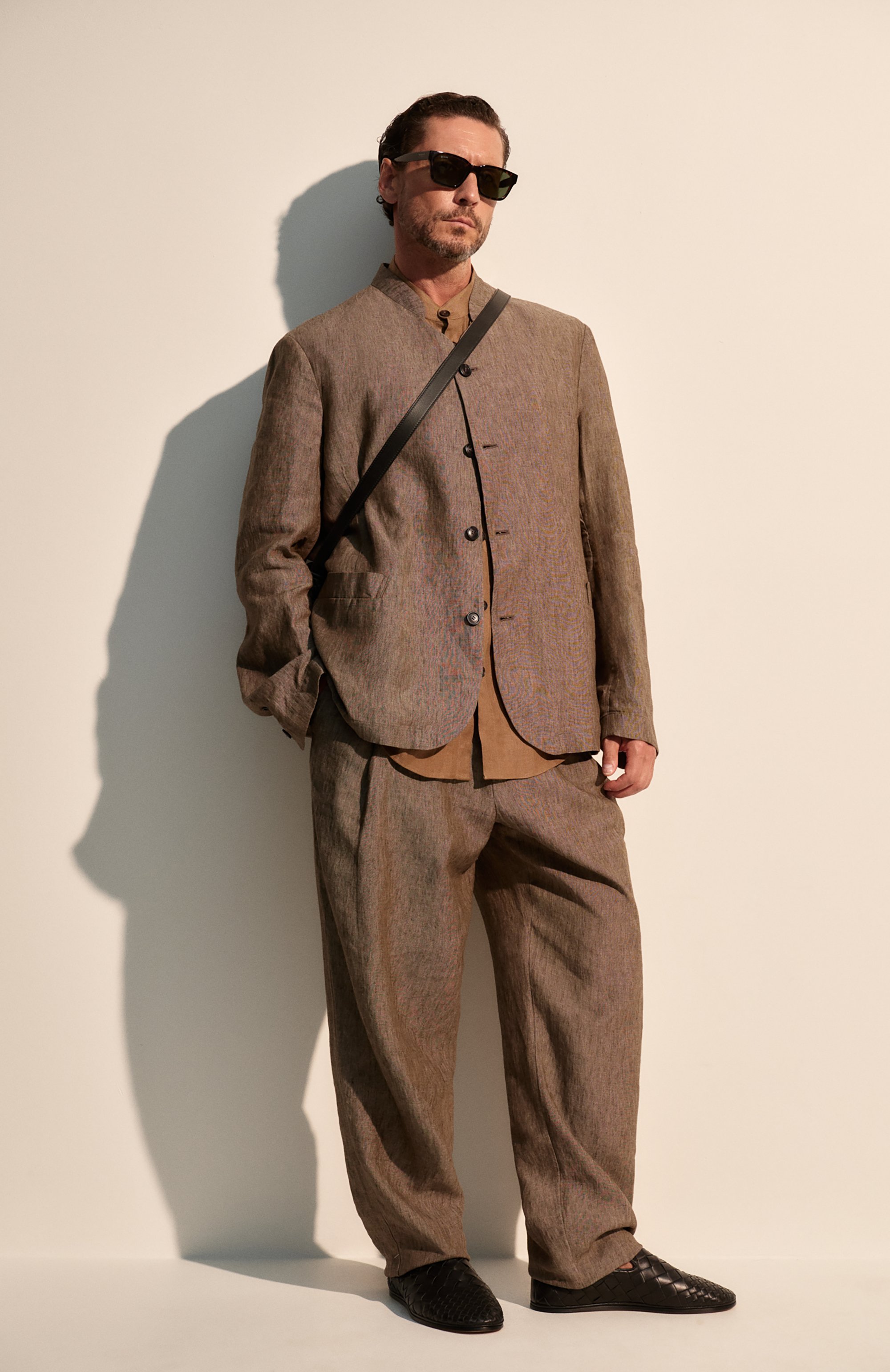 Льняной пиджак GIORGIO ARMANI, арт. GM001742/AF17957, фото 10