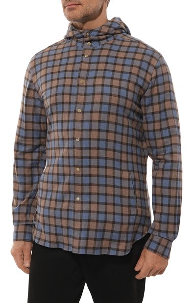 Хлопковая рубашка KITON, арт. UMCMARH0865201, фото 3