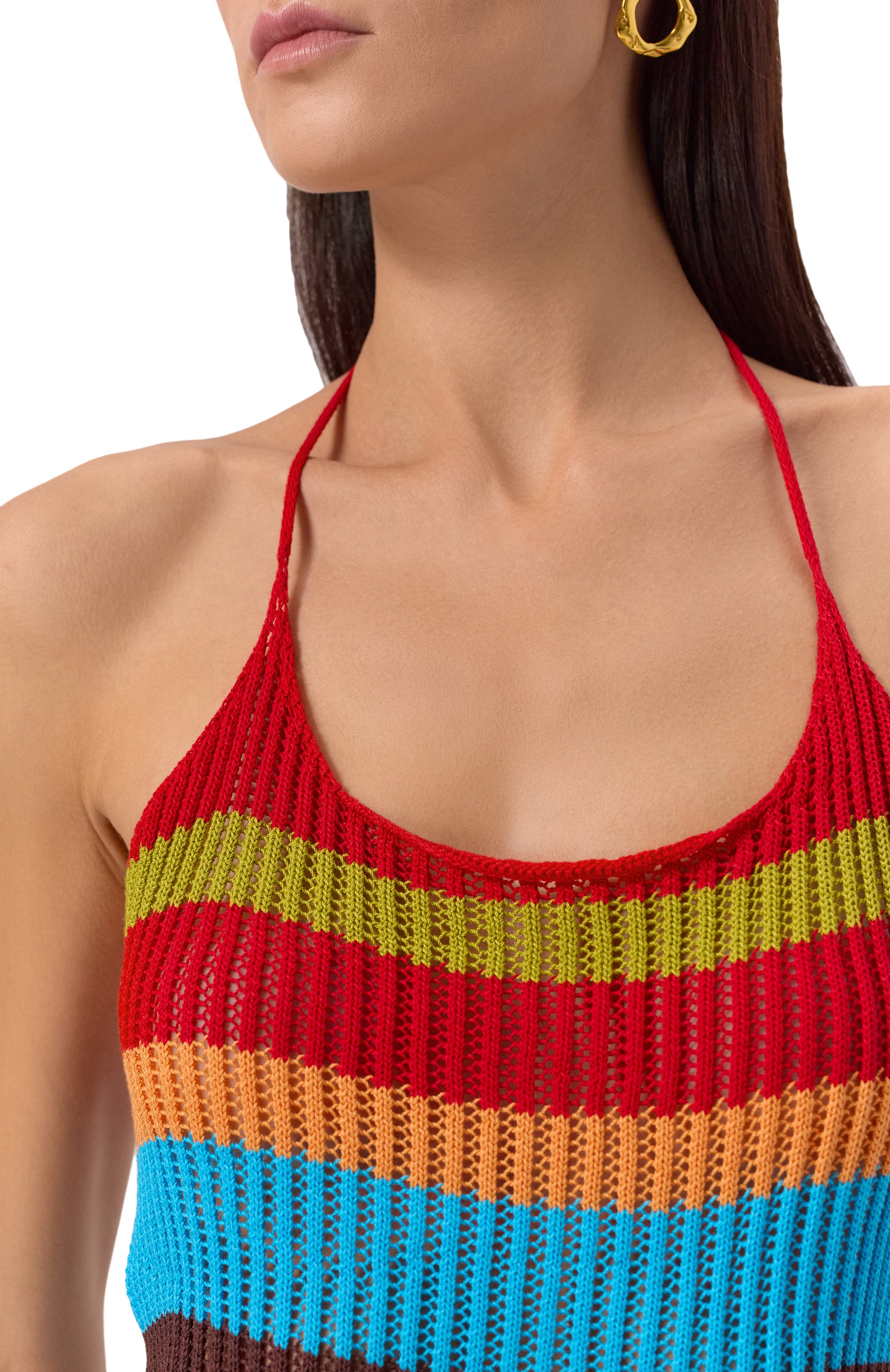 Хлопковое платье DSQUARED2, арт. S73CU0317/D13131, фото 5