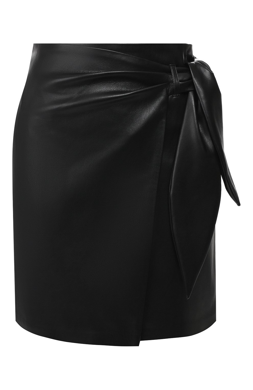 Мини-юбка NANUSHKA, арт. L0WA_BLACK_VEGAN LEATHER, фото 1