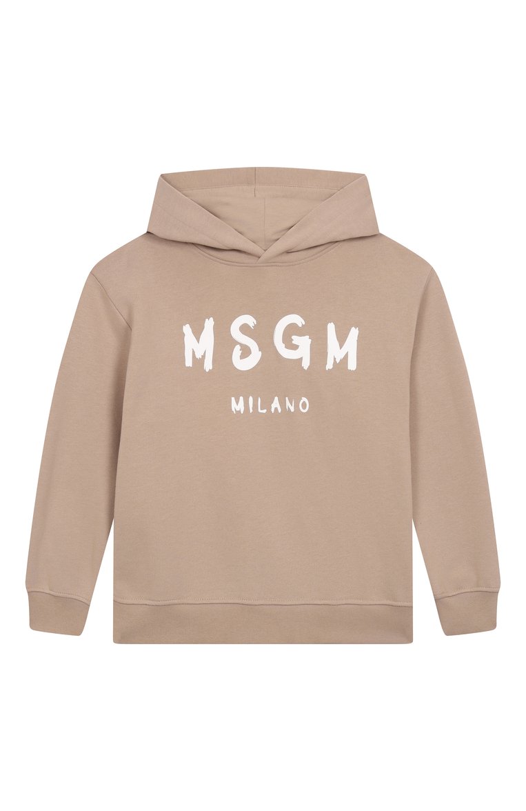Хлопковое худи MSGM KIDS, арт. S5MSJUHS055, фото 1