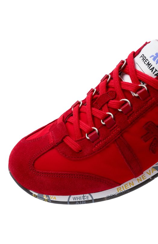 Комбинированные кроссовки Jacky X Premiata JACKY X/VAR 7524 Красный  JACKY X/VAR 7524 Фото 7