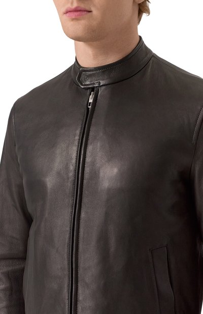 Кожаная куртка JACOB COHEN, арт. 25E P/JUM_H0072 00G D1357 RW, фото 5