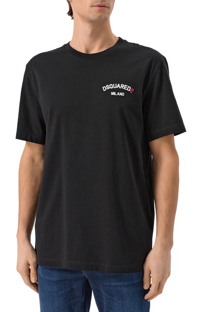 Хлопковая футболка DSQUARED2, арт. S74GD1400/D20020, фото 3