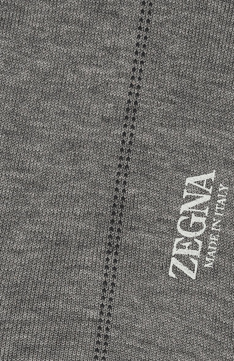 Хлопковые носки ZEGNA, арт. N5V106110, фото 1