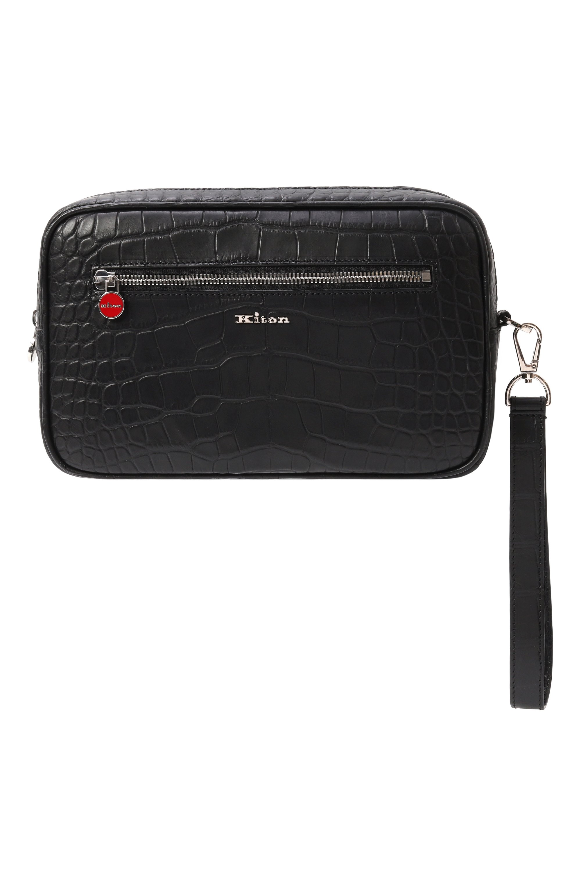 Борсетка из кожи аллигатора KITON, арт. UBA0011N0106801004, фото 8