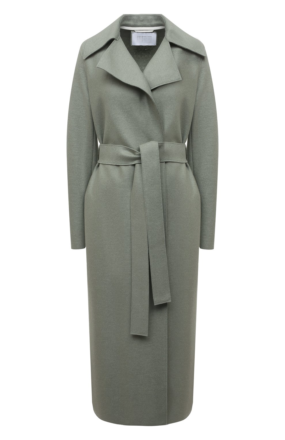 Шерстяное пальто HARRIS WHARF LONDON зеленого цвета по цене 78250 руб., арт. A1423MLX, фото 1 Шерстяное пальто HARRIS WHARF LONDON, арт. A1423MLX, фото 1