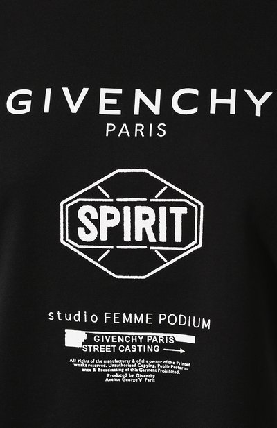 Хлопковая футболка GIVENCHY, арт. BW70753Z33, фото 5