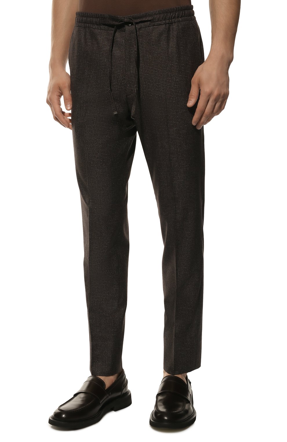 Брюки из шерсти и хлопка CORNELIANI, арт. 904L04-2817546/00, фото 3