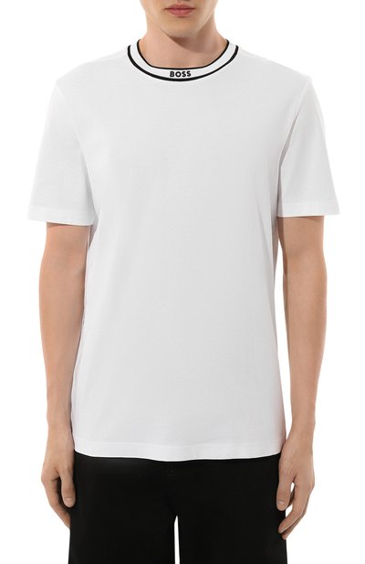 Хлопковая футболка BOSS GREEN, арт. 50525080, фото 3