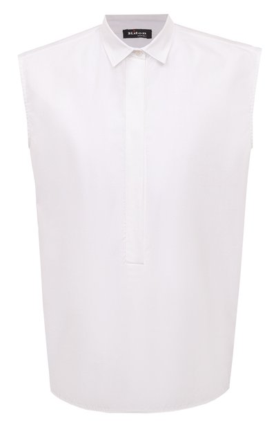 Женская хлопковая рубашка KITON, арт. D48410H06143