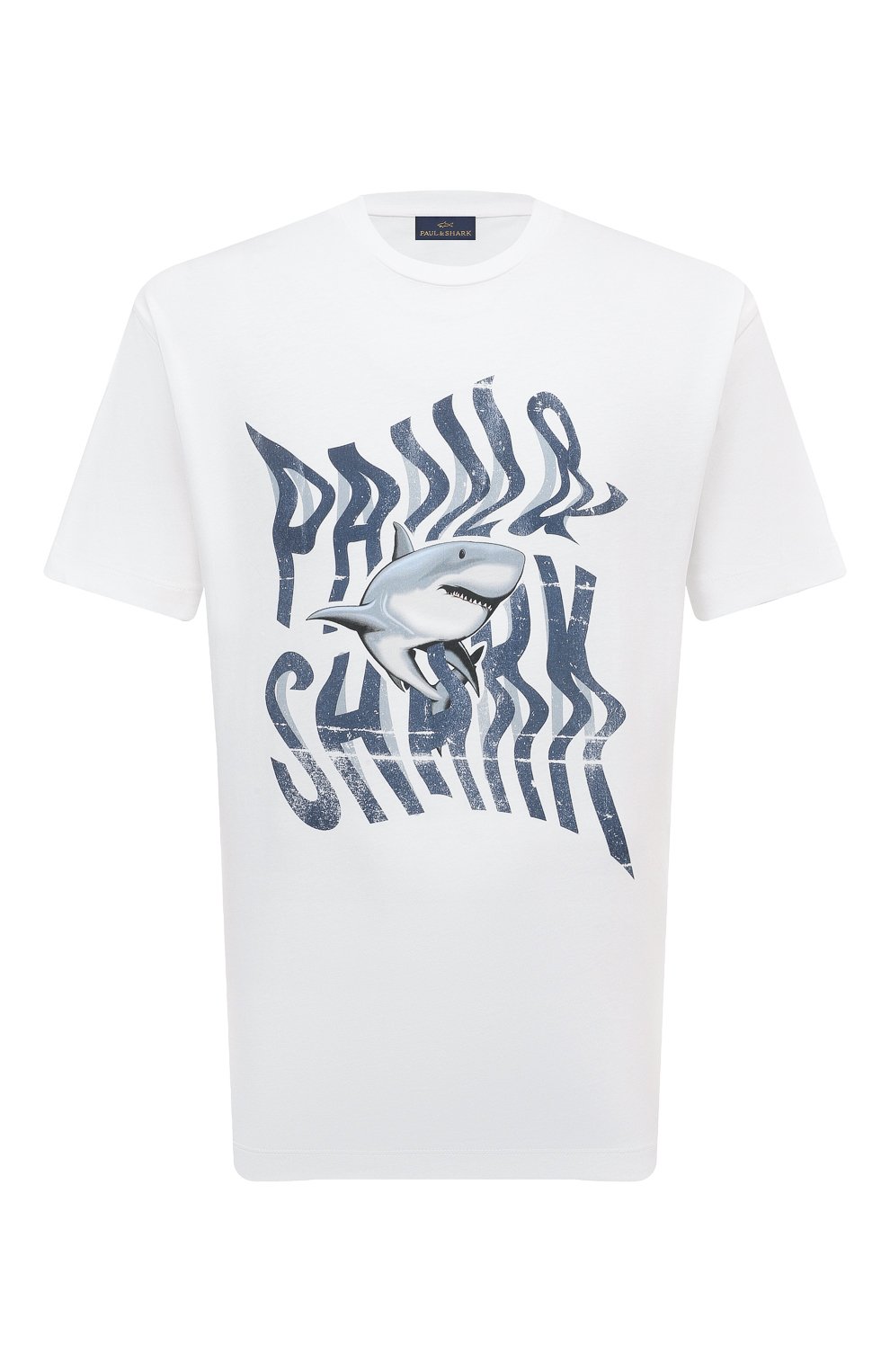 Хлопковая футболка PAUL&SHARK, арт. 14311626, фото 1