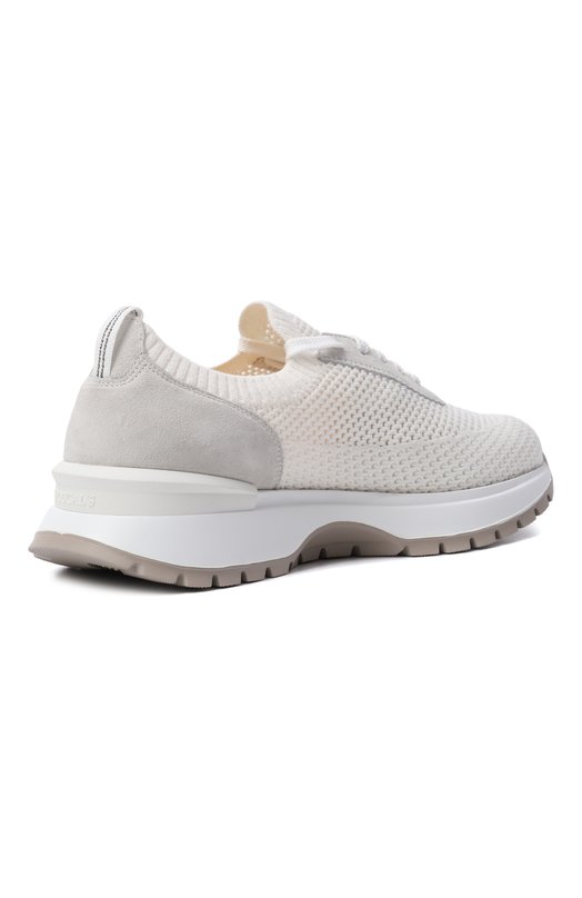 Комбинированные кроссовки Doucal's DD8765WHINPZ849S Кремовый  DD8765WHINPZ849S Фото 5