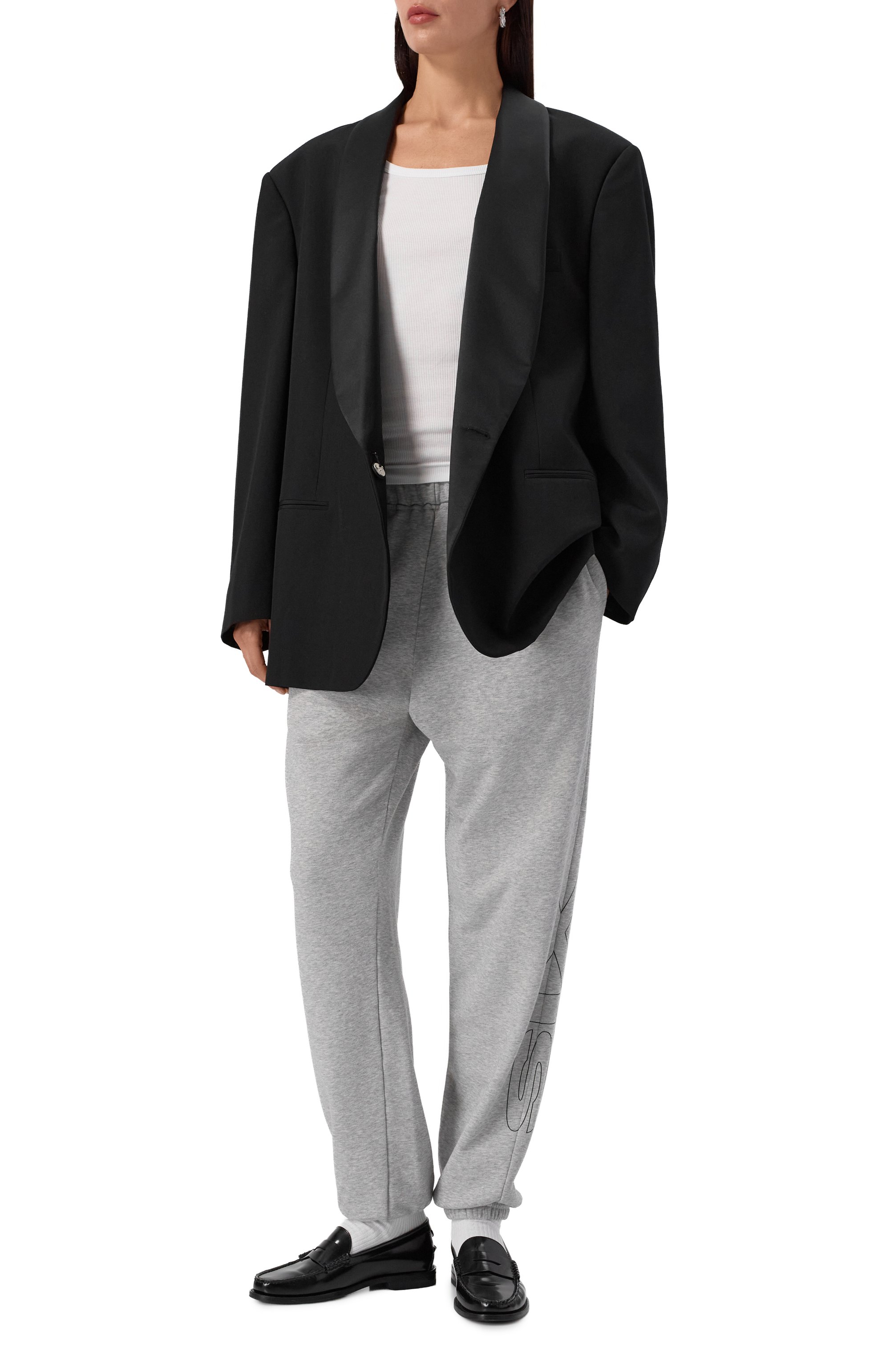 Хлопковые джоггеры MM6, арт. S52KA0544/M25013, фото 2