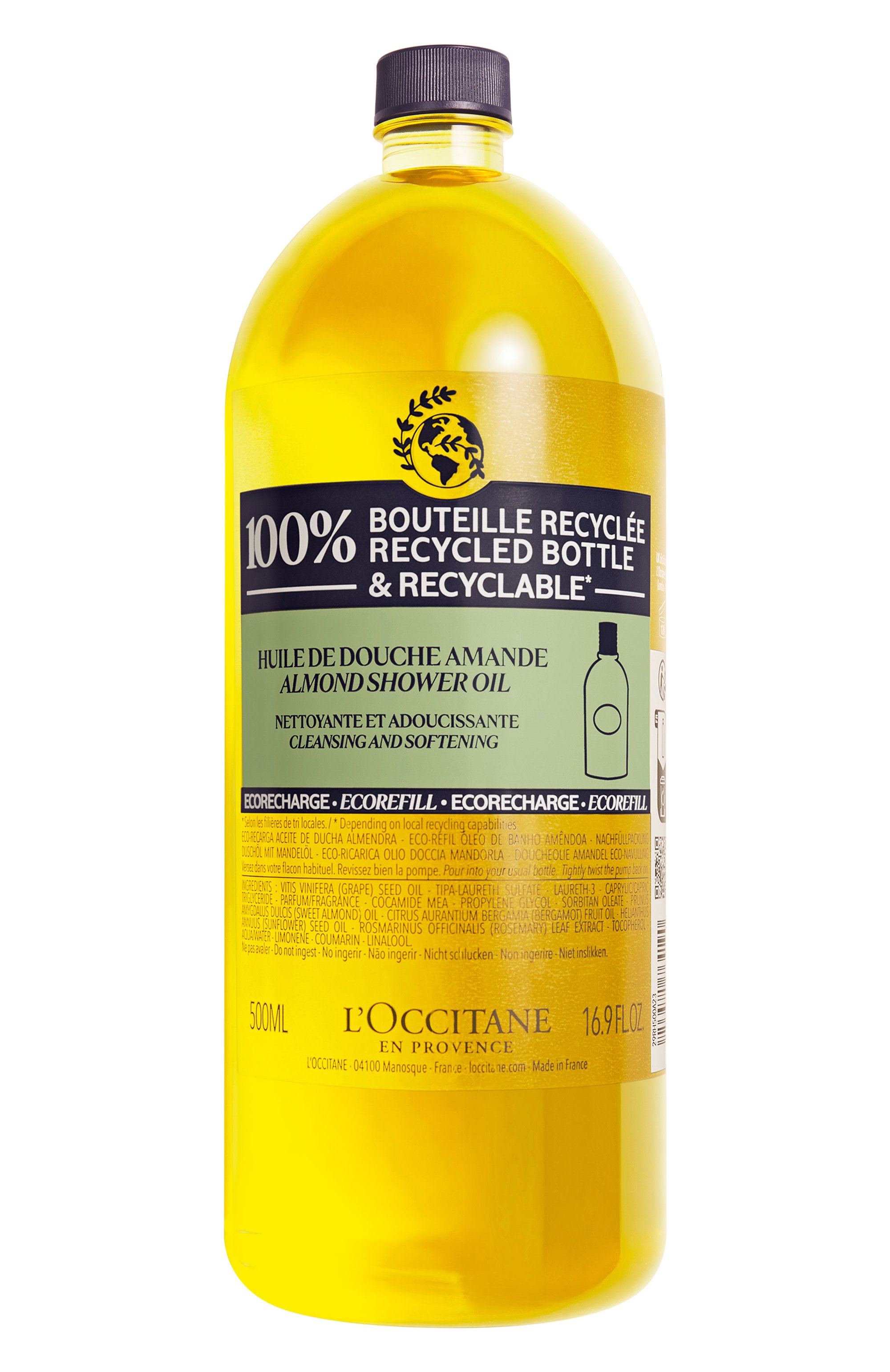 Увлажняющее миндальное масло для душа (500ml) L`OCCITANE, арт. 764688, фото 1