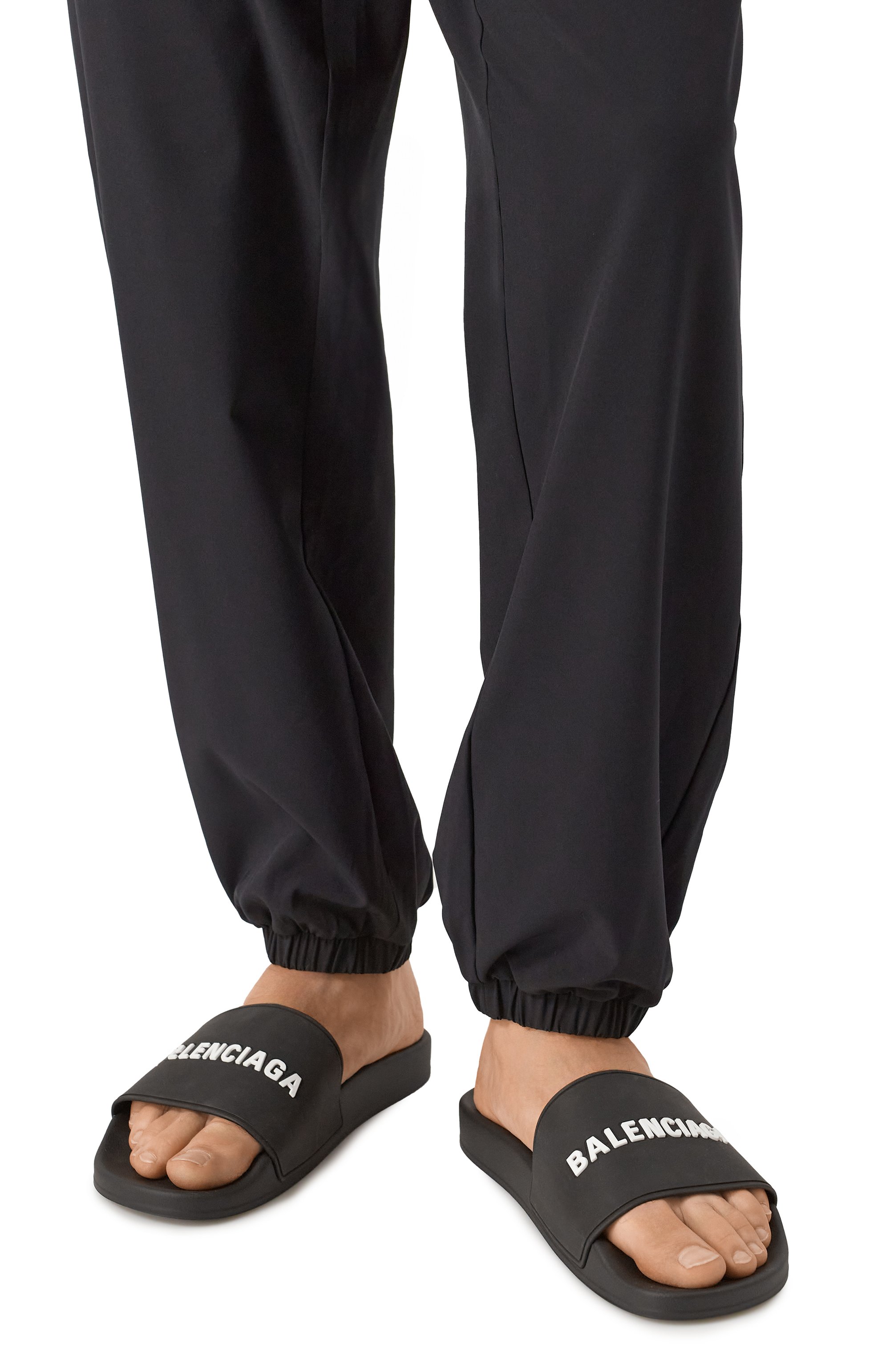 Шлепанцы pool BALENCIAGA, арт. 565826/W1S80/1006/1006, фото 3