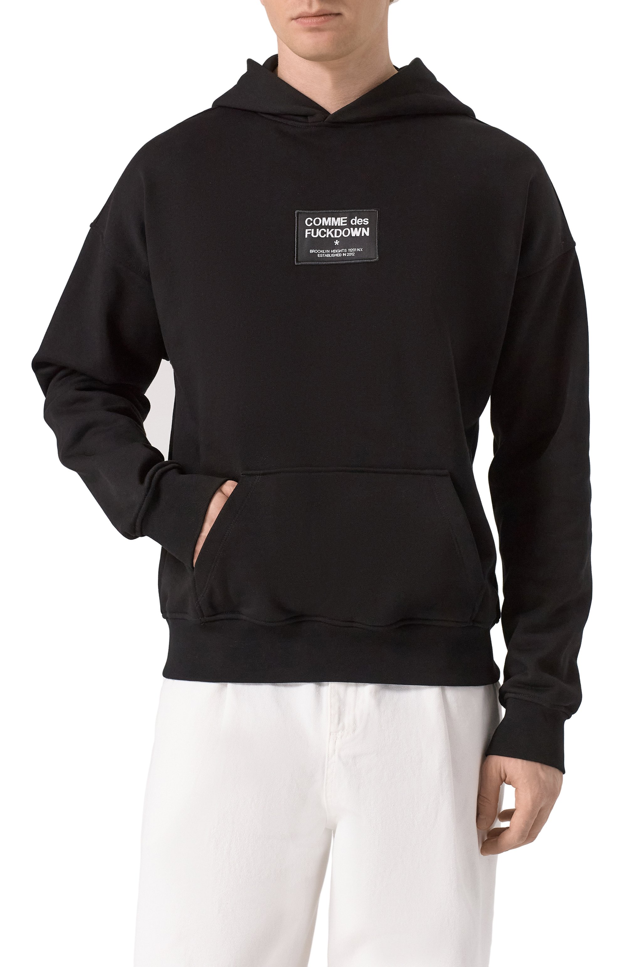 Хлопковое худи COMME DES FUCKDOWN, арт. CFABM01525, фото 3