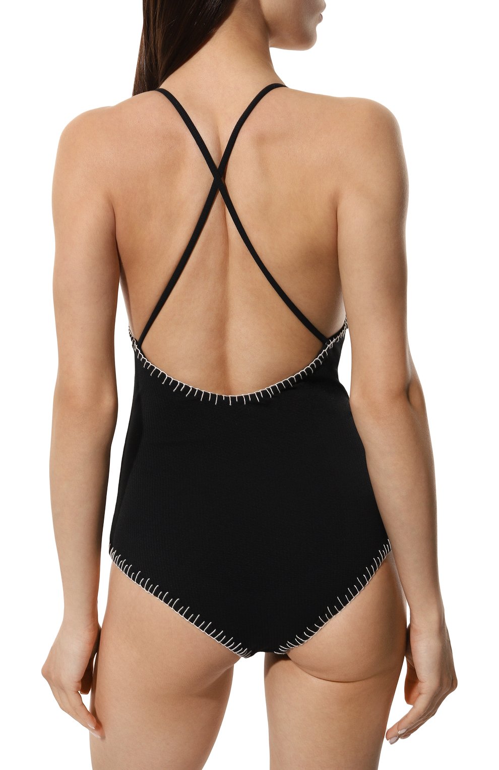 Слитный купальник MARYSIA черного цвета по цене 37950 руб., арт. S0124, фото 3 Слитный купальник MARYSIA, арт. S0124, фото 3