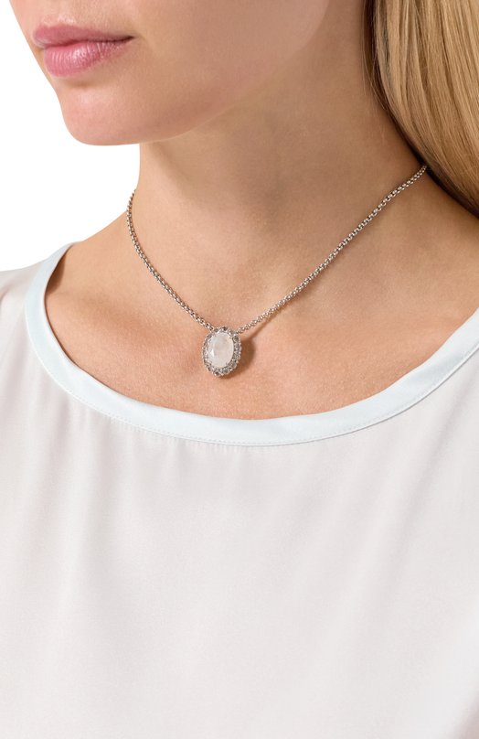 Кулон на цепочке Secrets jewelry ЦЛКОС00716 Серебряный  ЦЛКОС00716 Фото 2